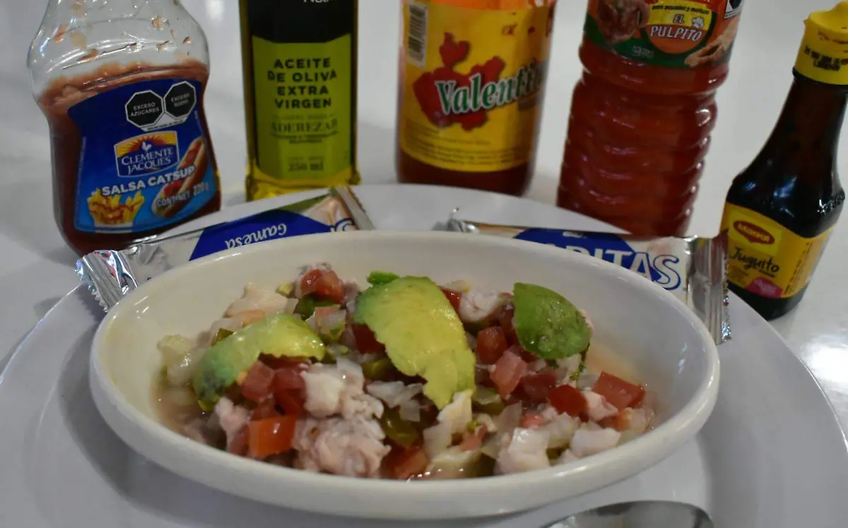 Ceviche de pescado sin limón